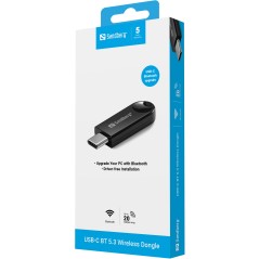 Sandberg USB-C BT 53 Wireless Dongle - Superior Connectivity for Seamless Bluetooth Experience